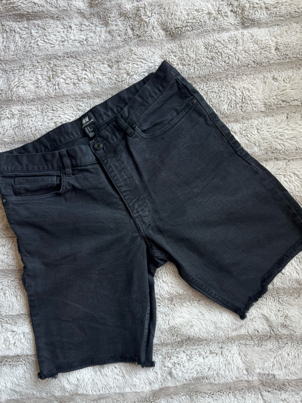 H&M Men’s Jean Black Shorts